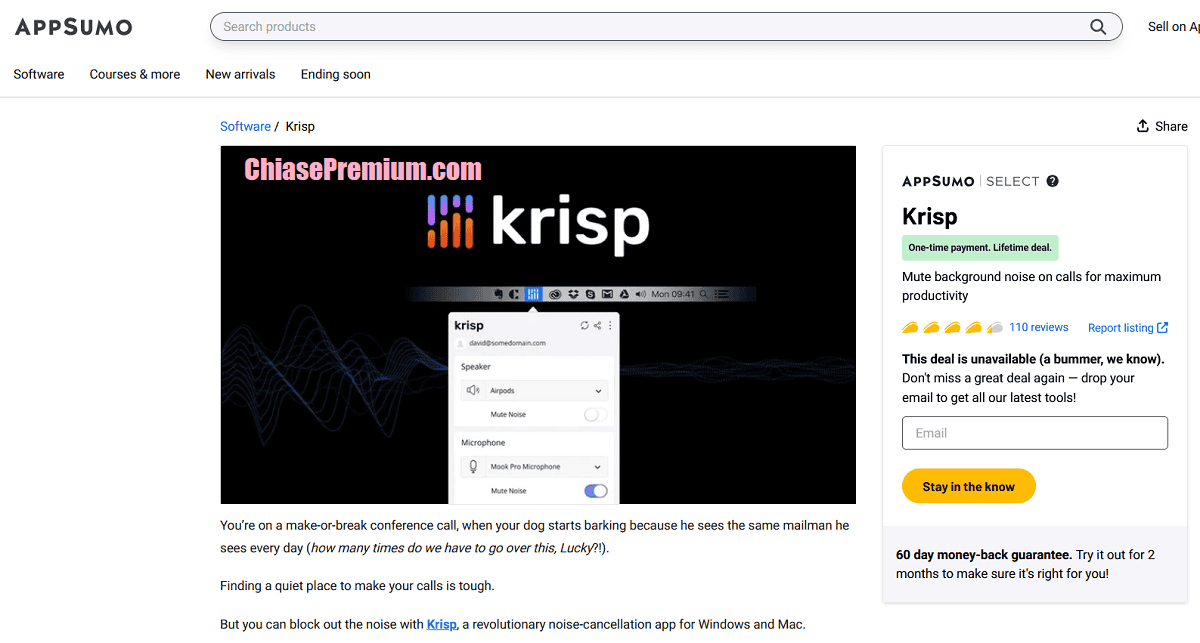 Krisp.ai lifetime