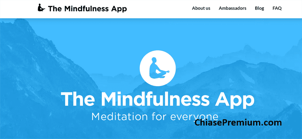Tài khoản ứng dụng Mindfulness App