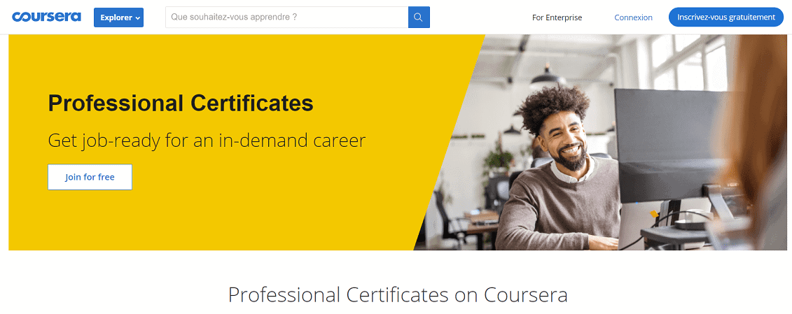 Professional Certificates mang tính định hướng nghề nghiệp hơn