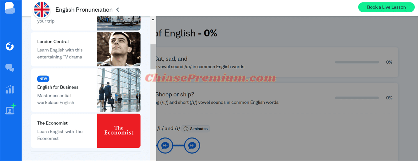 English for Business mới có trên Busuu