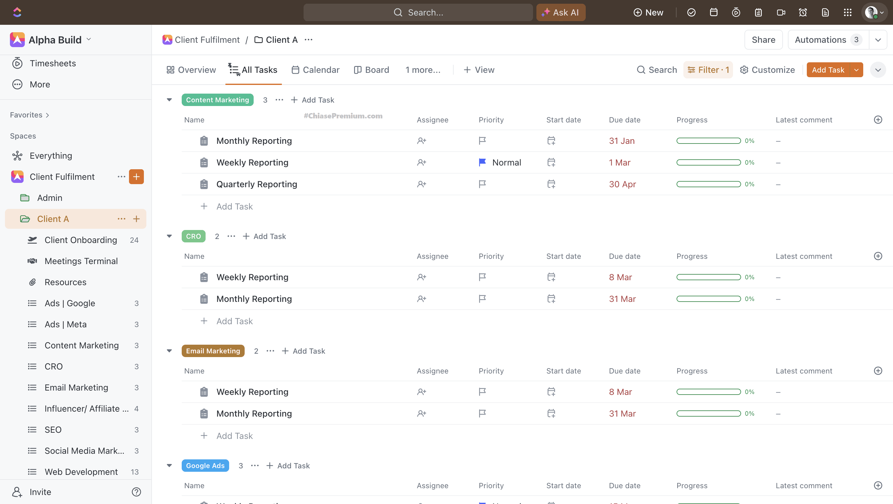 ClickUp có rất nhiều tính năng phục vụ công việc hiệu quả, vượt trội hơn hẳn so với các app quản lý công việc hiện nay.