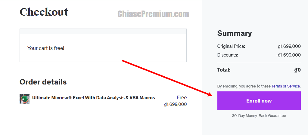 Link đăng ký miễn phí vĩnh viễn: Ultimate Microsoft Excel With Data Analysis & VBA Macros