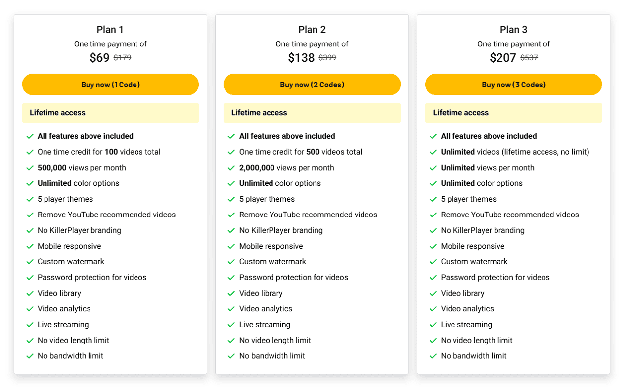 hướng dẫn đăng ký chi tiết cho sản phẩm KillerPlayer trên AppSumo