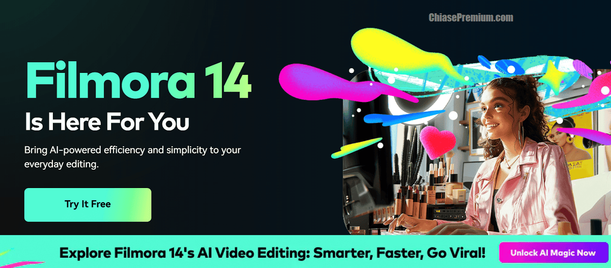 Filmora 14Is Here For You Bring AI-powered efficiency and simplicity to your everyday editing.