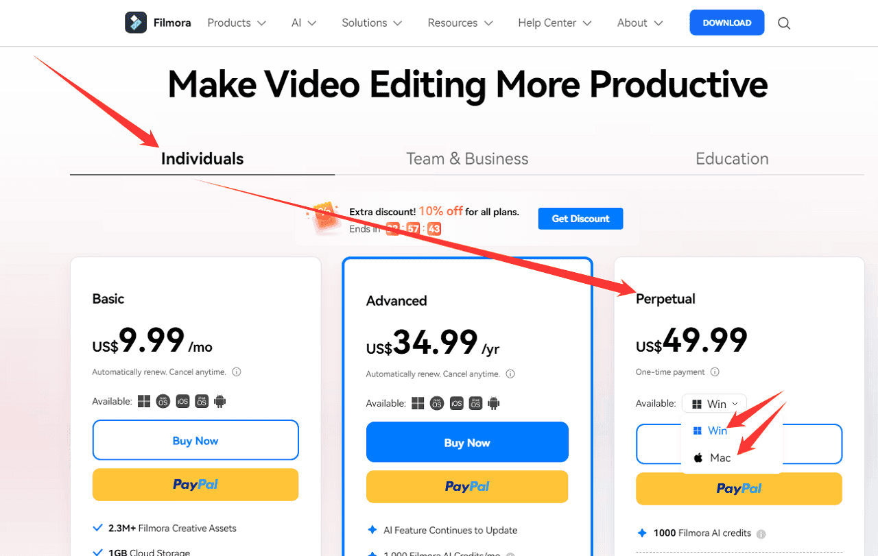 Tài khoản wondershare filmora
