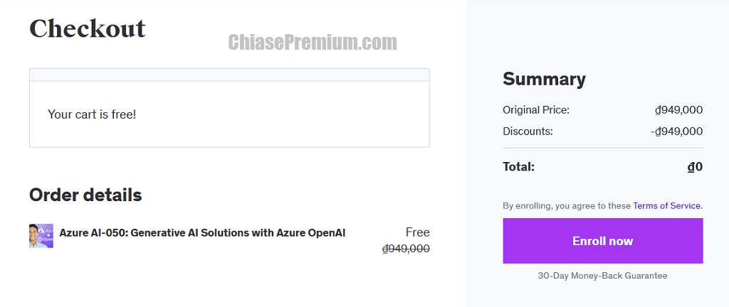 Free "Azure AI-050 Generative AI Solutions with Azure OpenAI" course