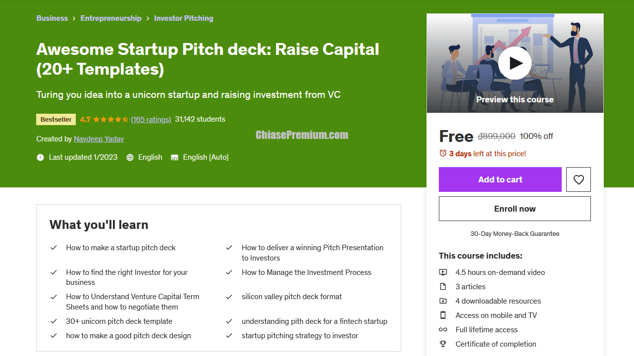 Awesome Startup Pitch Deck