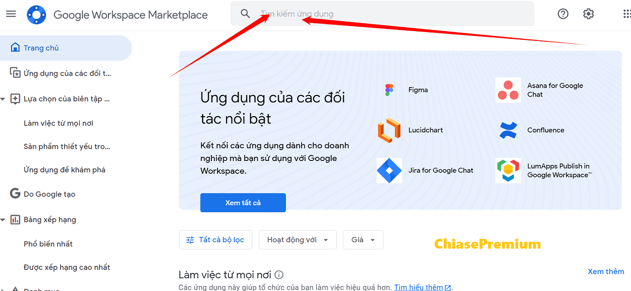 Google Workspace Marketplace