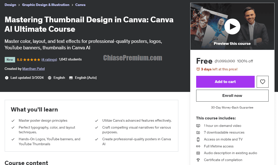 Mastering Thumbnail Design in Canva: Canva AI Ultimate Course