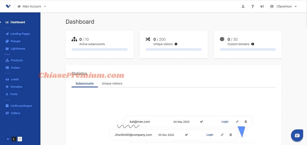 Review trải nghiệm công cụ tạo Landing Page: Landingi | ChiasePremium.com