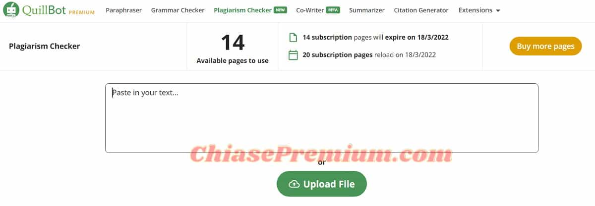 Hướng dẫn sử dụng QuillBot - Plagiarism Checker