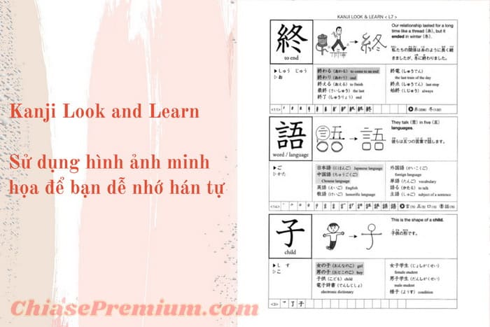 Chia sẻ tài liệu học tiếng Nhật miễn phí - Bộ sách về hán tự