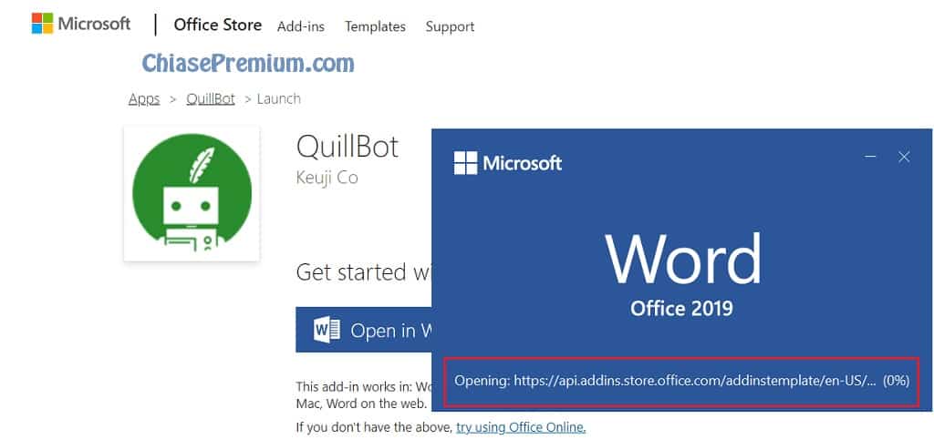 Cách cài đặt QuillBot cho Microsoft Word trên Windows (tiếp theo)