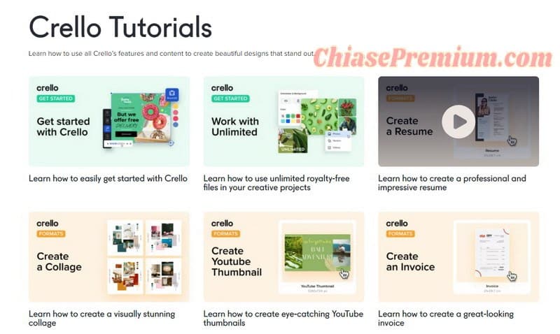 Crello design tutorials | Learn how to use Crello's creative tools