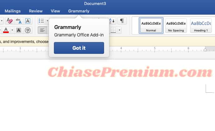 Hướng dẫn cài Grammarly cho Microsoft Word (tiếp theo)