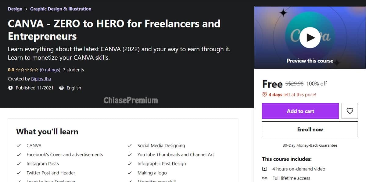 CANVA - ZERO to HERO for Freelancers and Entrepreneurs