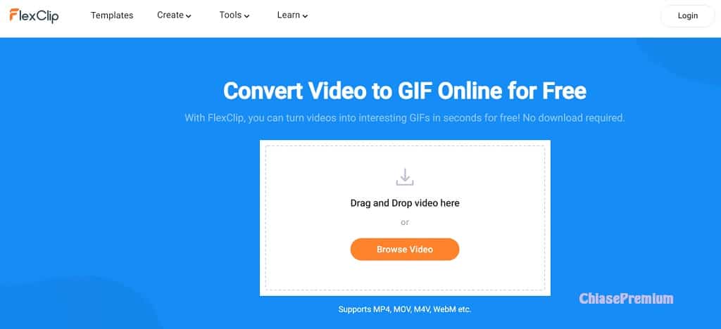 Convert Video to GIF Online for Free-FlextClip