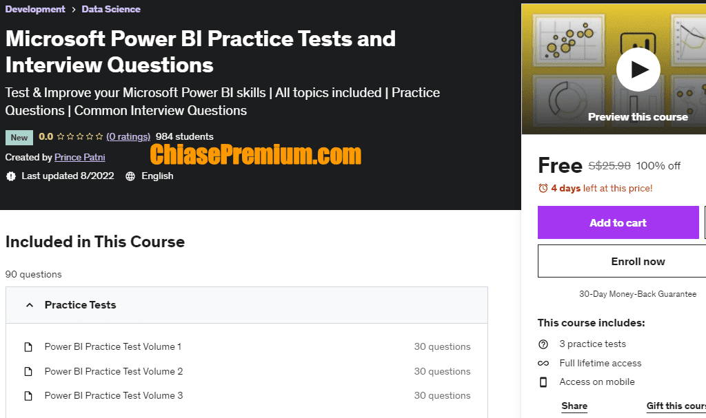 Microsoft Power BI Practice Tests and Interview Questions