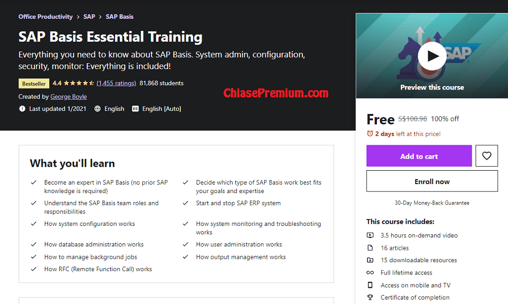 SAP Basis Essential Training 