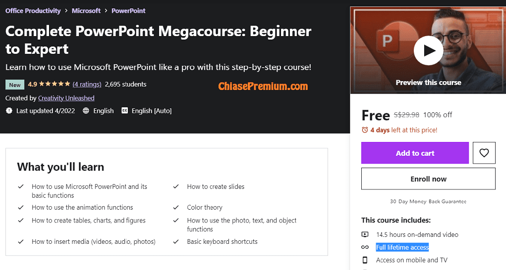 Complete PowerPoint Megacourse: Beginner to Expert 
