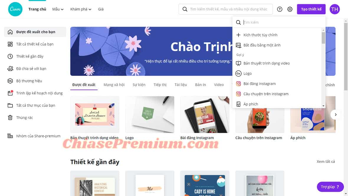 Hướng dẫn thiết kế quảng cáo online với công cụ Canva (tiếp theo)