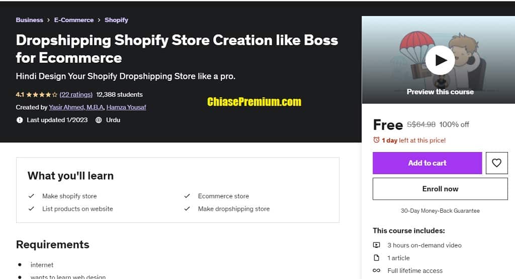 Dropshipping Shopify Store Creation like Boss for Ecommerce