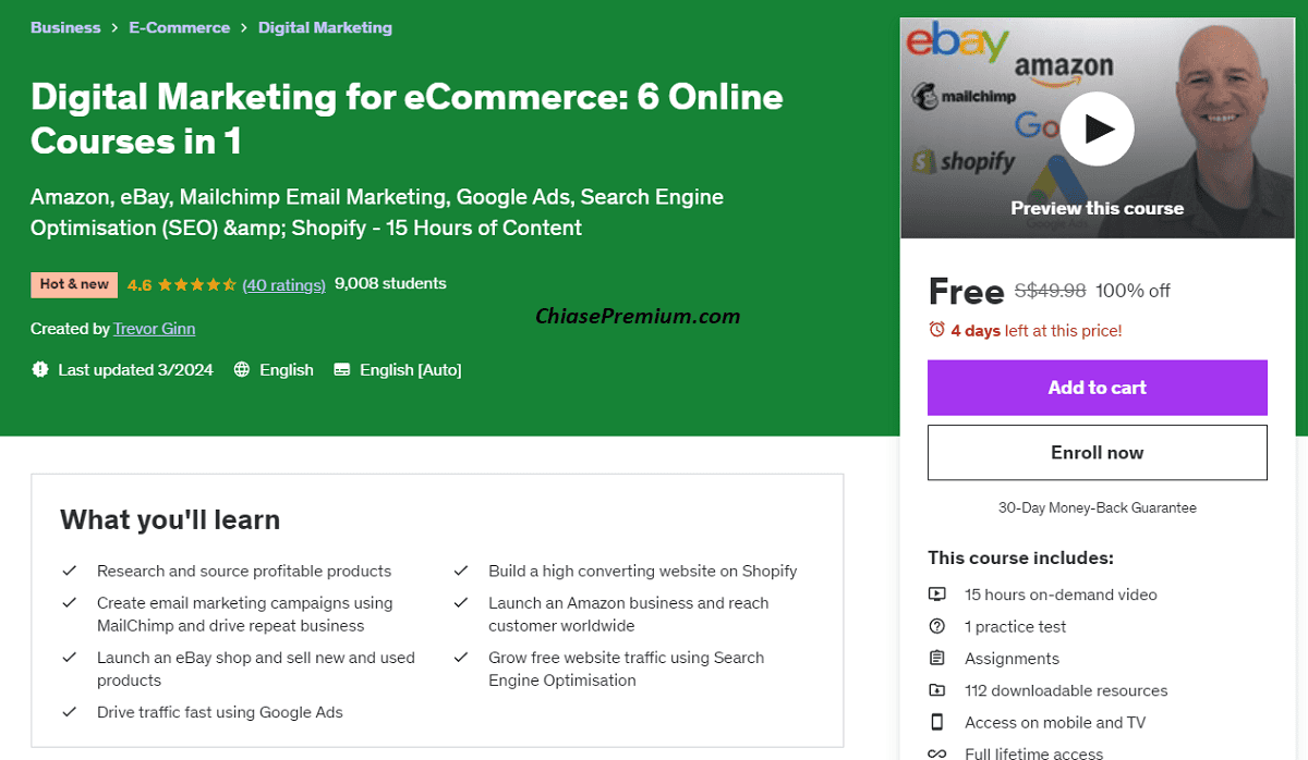 Digital Marketing for eCommerce