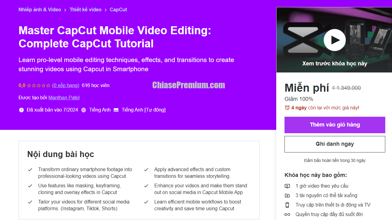 Master CapCut Mobile Video Editing: Complete CapCut Tutorial