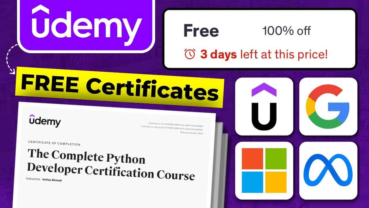 Chia sẻ khóa học Udemy miễn phí tốt nhất (cập nhật liên tục)