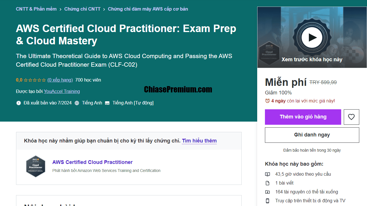 AWS Certified Cloud Practitioner: Exam Prep & Cloud Mastery