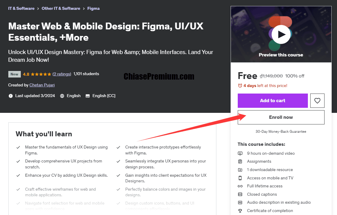 Master Web Mobile Design with Figma course