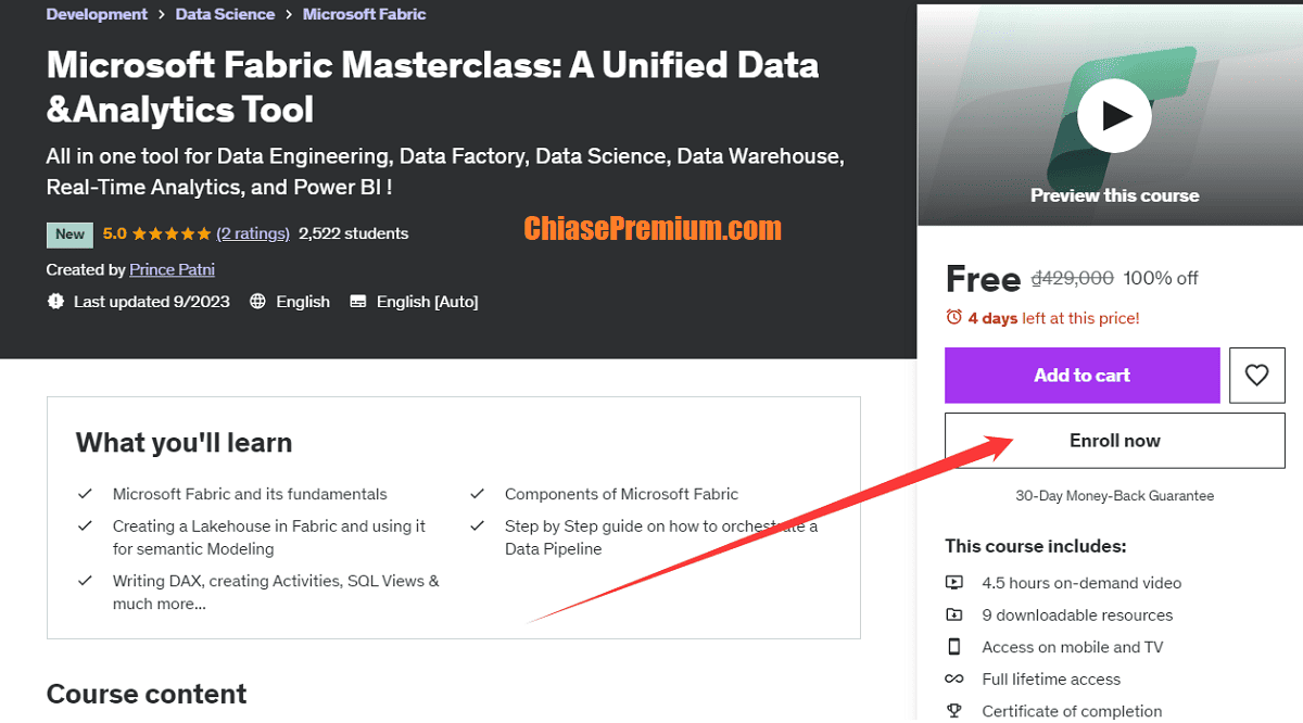 Microsoft Fabric Masterclass: A Unified Data &Analytics Tool