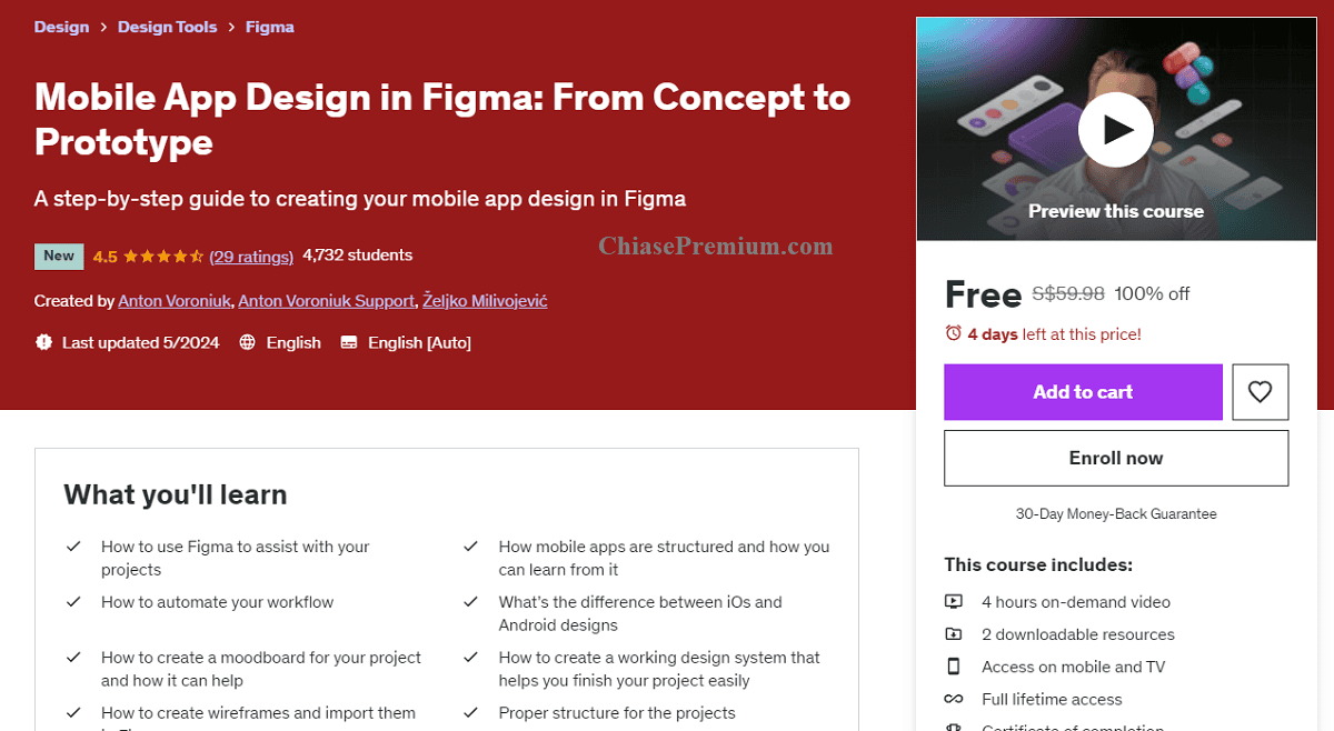 Mobile App Design in Figma: From Concept to Prototype