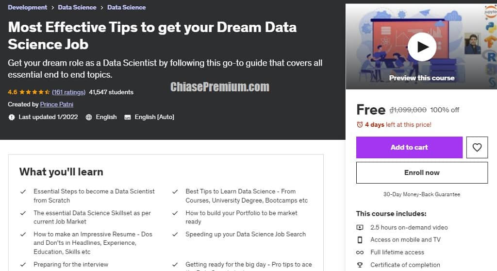 Most Effective Tips to get your Dream Data Science Job